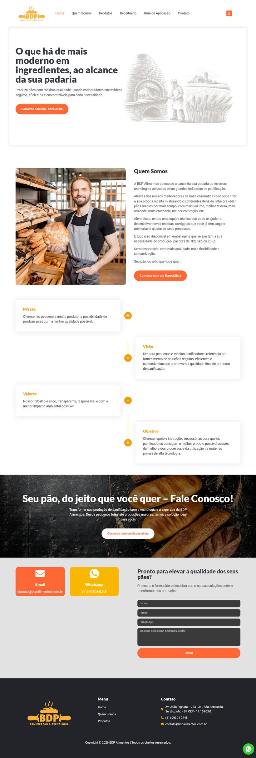 Preview do site rolando